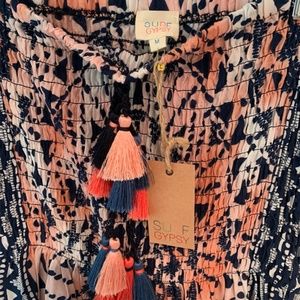 Surf Gypsy Strapless Maxi Dress